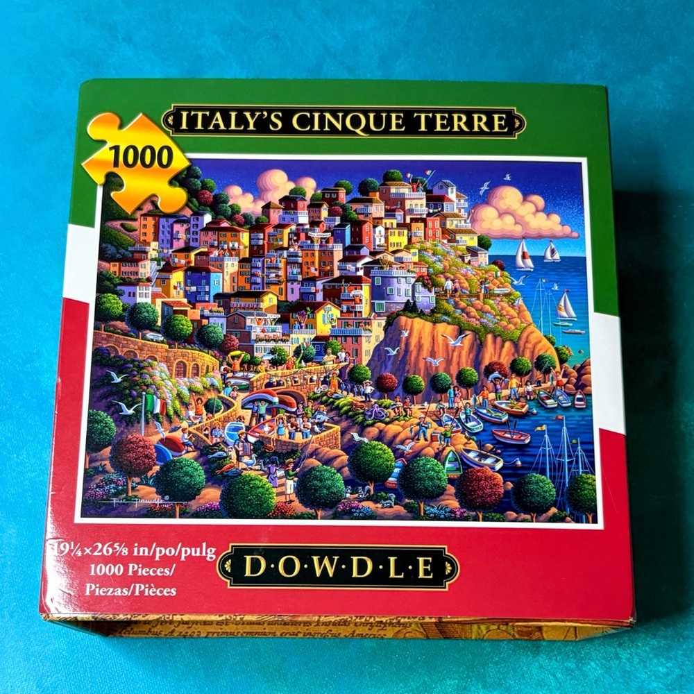 Dowdle Italy's Cinque Terre Puzzle - 1000 Pieces